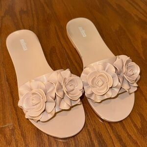Melissa Rose Petal Sandals